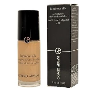 GIORGIO ARMANI new #4.75 Luminous Silk Perfect Glow Flawless Foundation 18ml